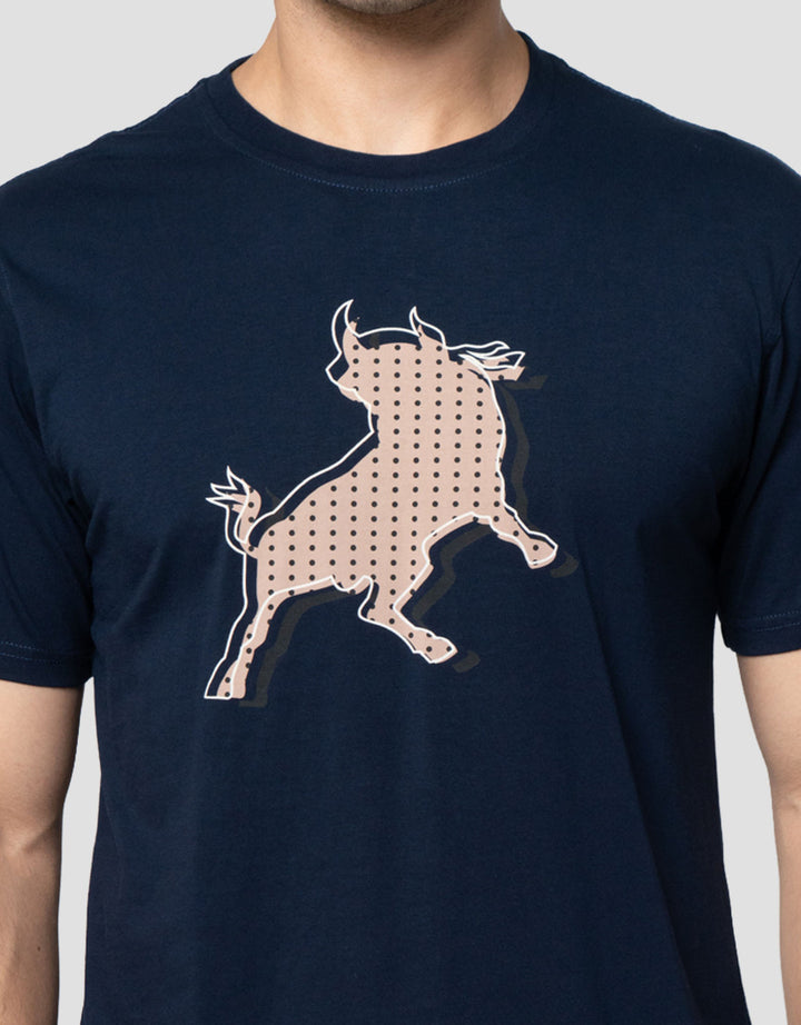 Lois Print Animal Kaos Pria