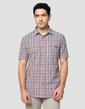 Lois Print Checks Kemeja Pria