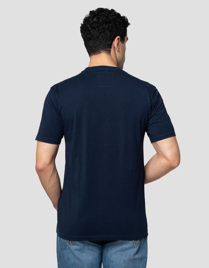 Lois Print Check Kaos Pria