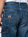 Lois Celana Cargo Jeans Crg127C Pria