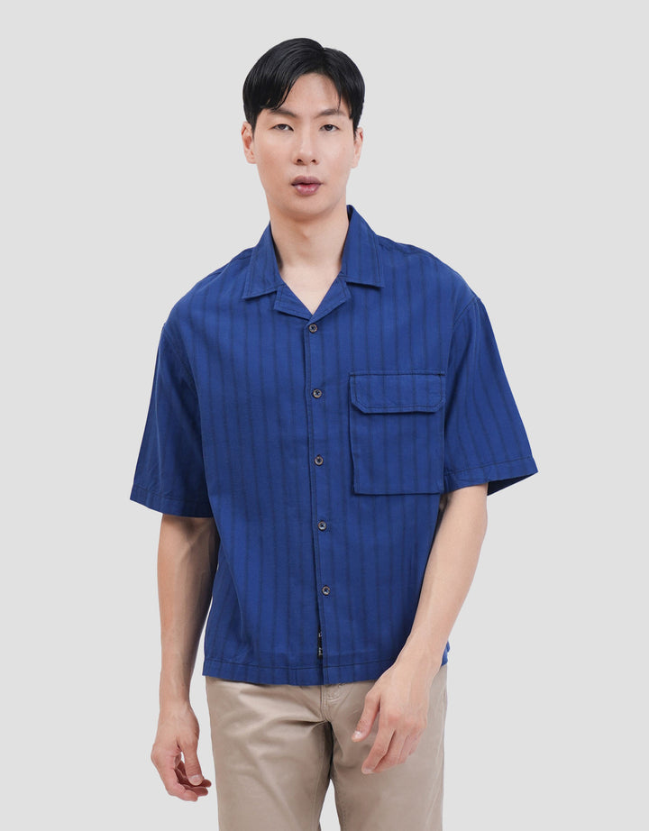 Lois KLS609D Kemeja Lengan Pendek Pria
