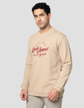Lois Print Brand Of Spain Kaos Lengan Panjang Pria