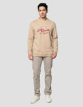 Lois Print Brand Of Spain Kaos Lengan Panjang Pria
