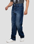 Nevada Loose Basic Celana Denim Pria
