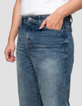 Nevada Loose Basic Celana Denim Pria