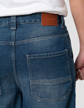 Nevada Basic Vintage Supper Baggy Fit Celana Denim Pria