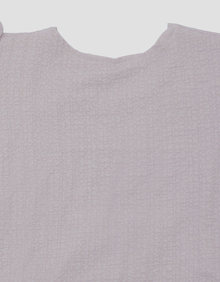 Little M Woven Texture With Smoke Mini Dress Bayi