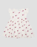 Little M Jersey Fullprint Twin Love Dress Bayi
