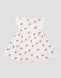 Little M Jersey Fullprint Twin Love Dress Bayi