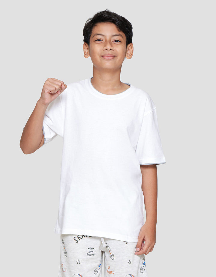 Nevada Tangan Leher Intip Kaos Anak Laki-laki