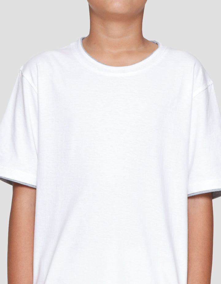 Nevada Tangan Leher Intip Kaos Anak Laki-laki