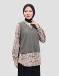 Expand Kayana  2 In 1 Blouse Wanita