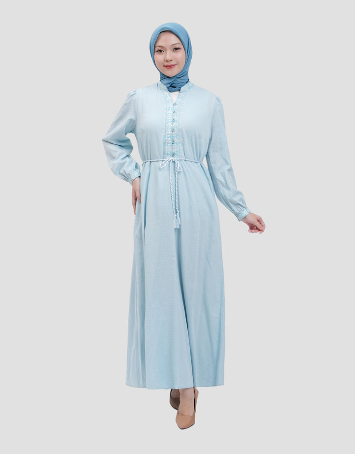 Exit Samara Blue Dress Wanita
