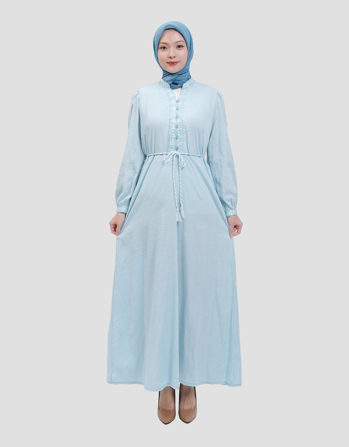 Exit Samara Blue Dress Wanita
