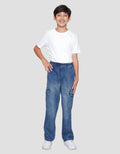 Nevada Basic Relaxed Big Pocket Celana Denim Anak Laki-laki