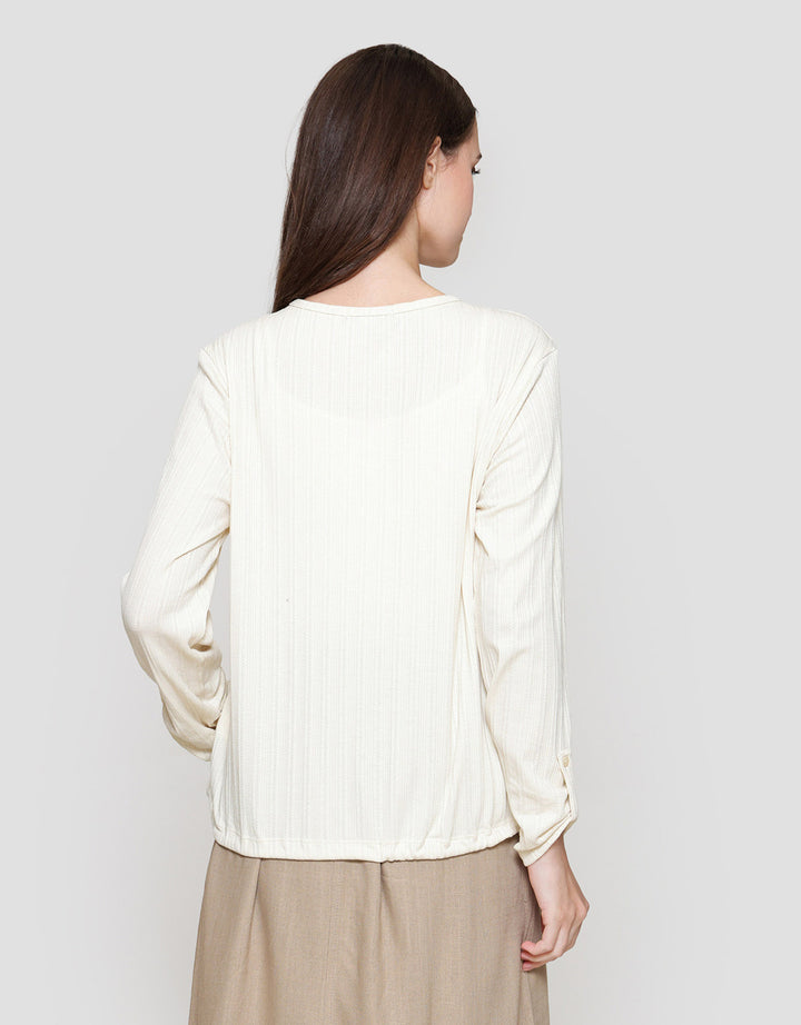 MxM Connexion Print Motif Blouse Wanita