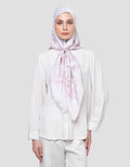 MXM FLORAL HIJAB TAHJB11 WANITA