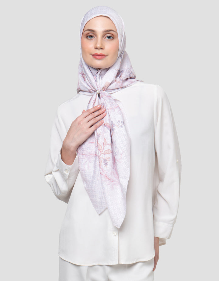 MXM FLORAL HIJAB TAHJB11 WANITA