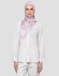MXM FLORAL HIJAB TAHJB12 WANITA