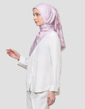 MXM FLORAL HIJAB TAHJB12 WANITA