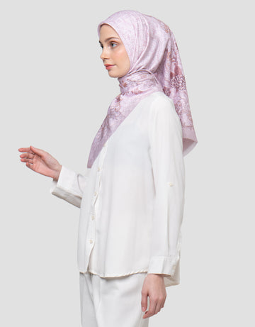 MXM FLORAL HIJAB TAHJB12 WANITA