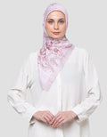 MXM FLORAL HIJAB TAHJB12 WANITA