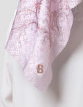 MXM FLORAL HIJAB TAHJB12 WANITA