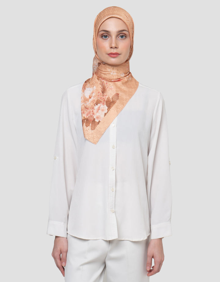 MXM FLORAL HIJAB TAHJB13 WANITA