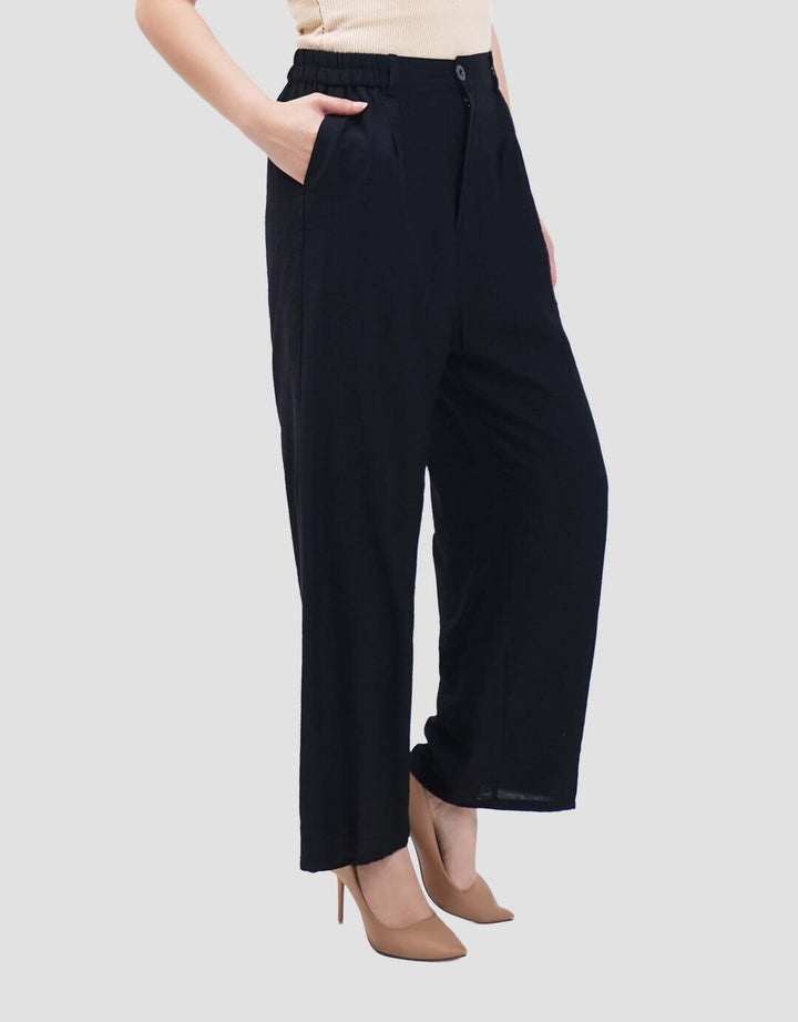 MxM Connexion Knit Poli Linen Celana Kulot Wanita