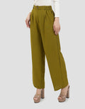 MxM Connexion Knit Poli Linen Celana Kulot Wanita