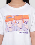 Disney Anime Princess Cinderella Kaos Anak Perempuan