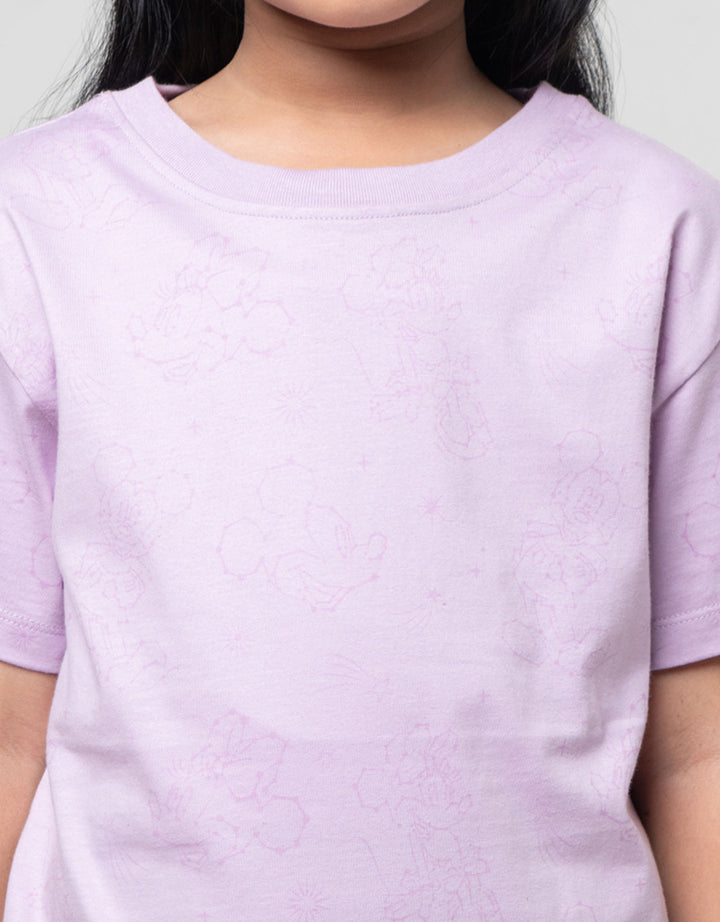Disney Fp Minnie Constellation Kaos Anak Perempuan