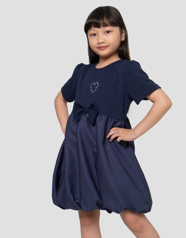 Disney Minnie Constellation Midi Dress Anak Perempuan