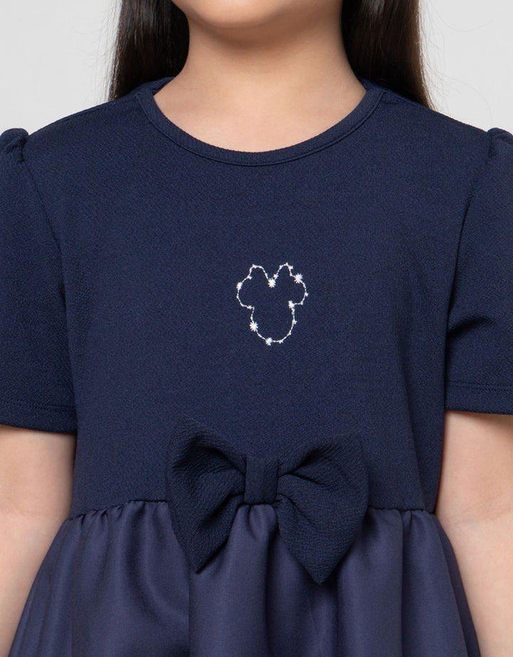 Disney Minnie Constellation Midi Dress Anak Perempuan