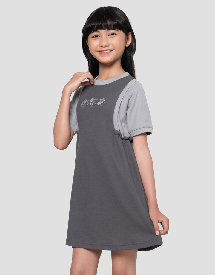 Disney Minnie Constellation Dress Anak Perempuan