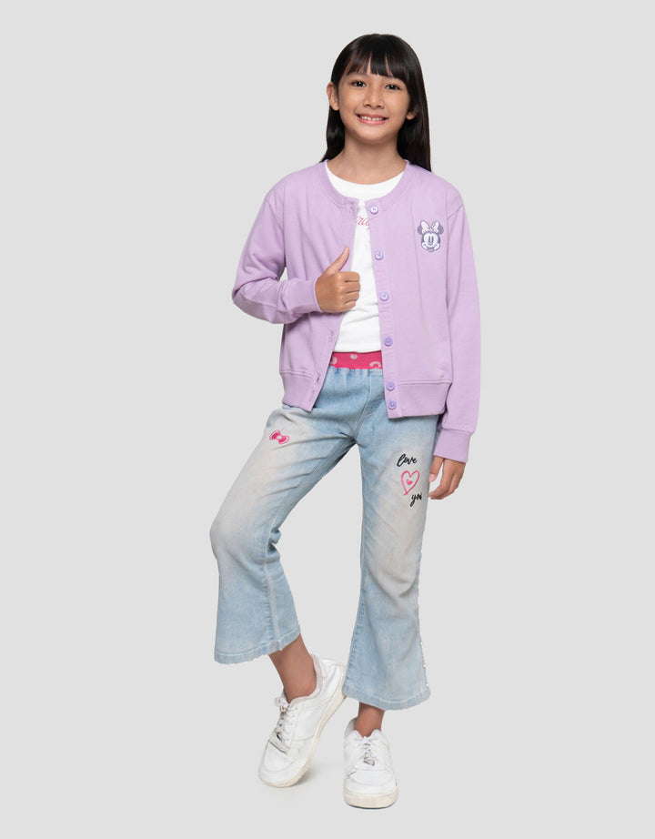 Disney Minnie Constellation Cardigan Anak Perempuan