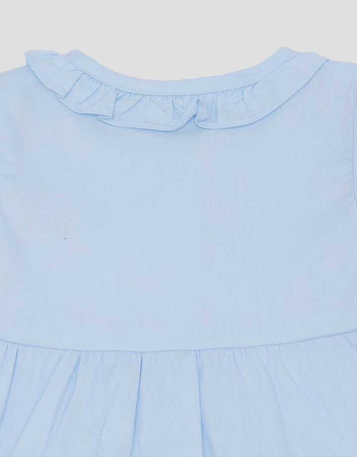 Little M Woven Poplin With Flower Pakaian Setelan Bayi