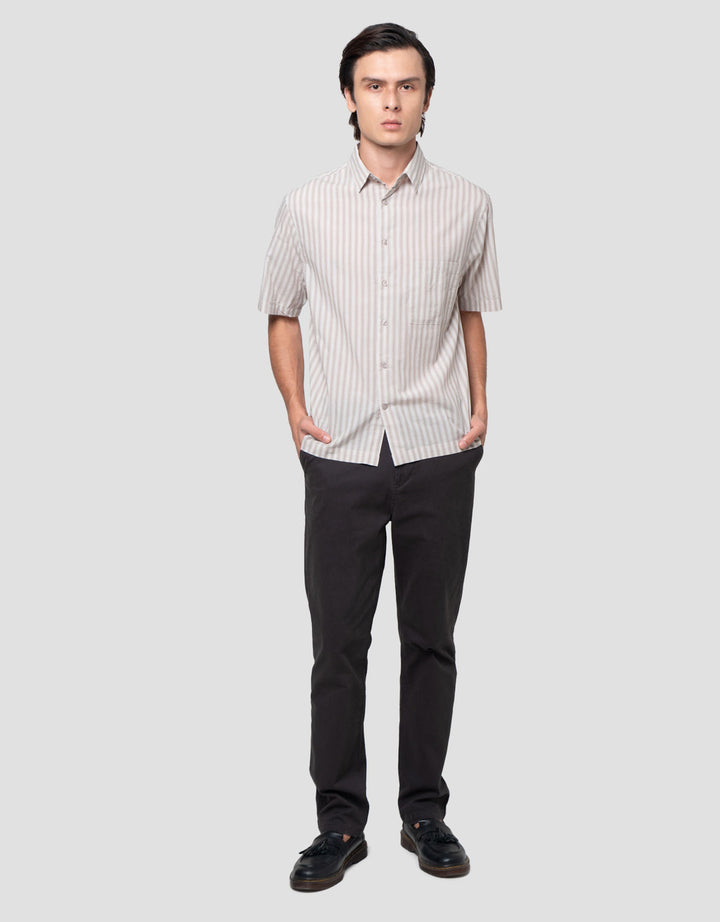 Cole Stripe Kemeja Pria