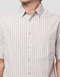 Cole Stripe Kemeja Pria