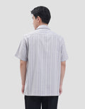 Cole Reg Stripe Texture Kemeja Pria