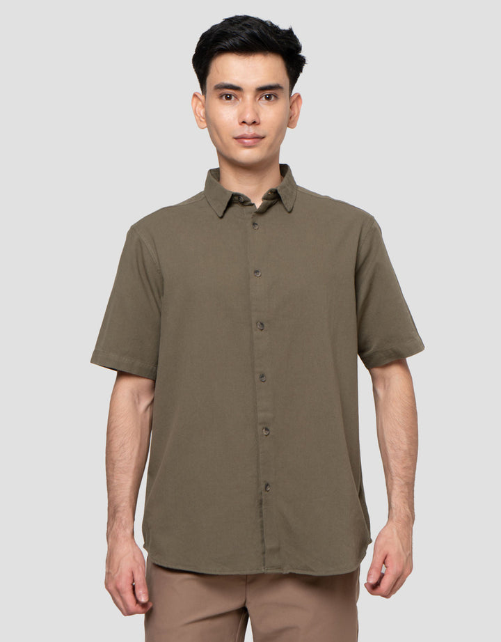 Cole Linen Looks Rami Kemeja Pria