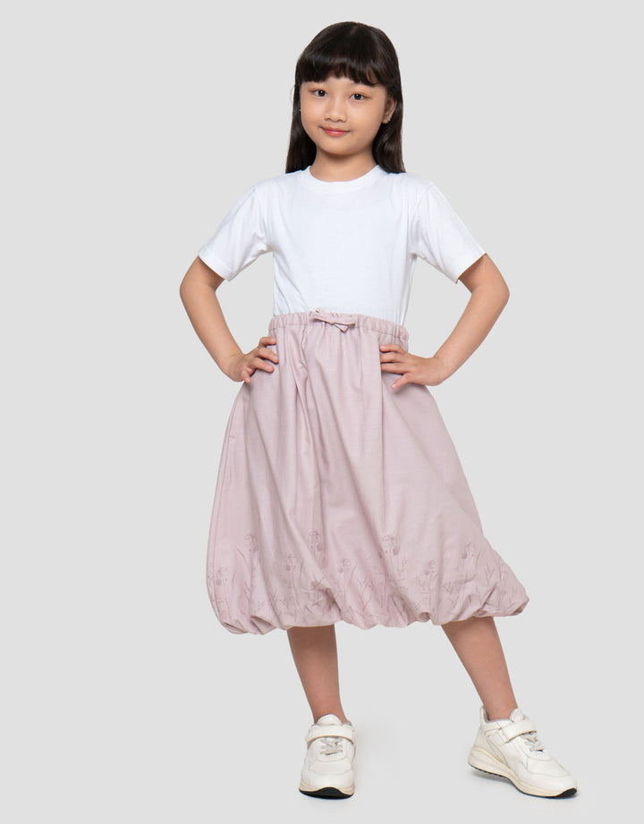 Suko Simply Motif Midi Rok Balon Anak Perempuan