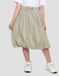 Suko Motif Midi Rok Balon Anak Perempuan