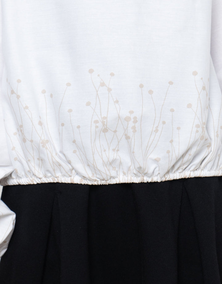 Suko Motif Kerah Bulat Blouse Anak Perempuan