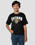 Character Batman Logo Tulisan Dpn Kaos Anak Laki-laki