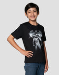 Character Batman Logo Standing Kaos Anak Laki-laki