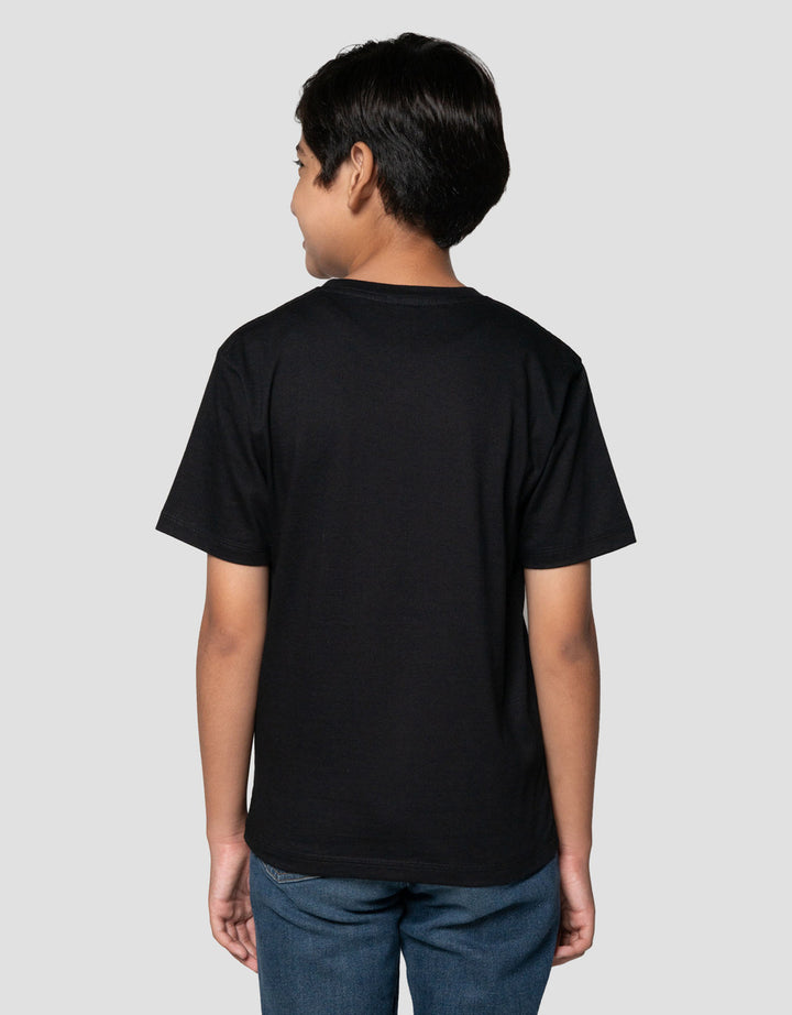 Character Batman Logo Standing Kaos Anak Laki-laki