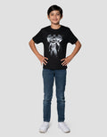 Character Batman Logo Standing Kaos Anak Laki-laki
