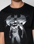 Character Batman Logo Standing Kaos Anak Laki-laki