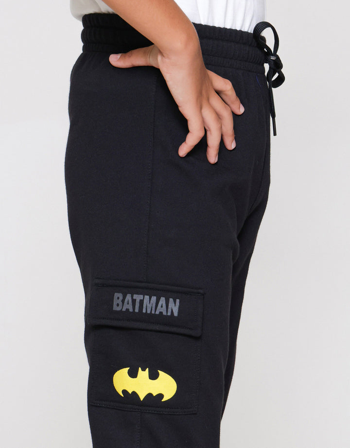 Character Batman Cargo Jogger Anak Laki-laki